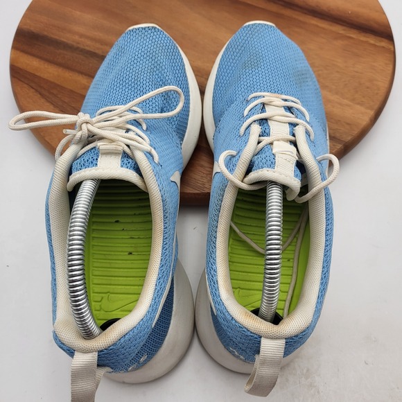 Nike  Roshe Run ID Running‎ Shoes Womens Sz 9.5 Blue Sneakers Brides Maid - Picture 12 of 15